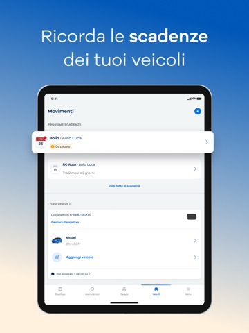 Telepass: pedaggi e parcheggi iPad screenshot 7