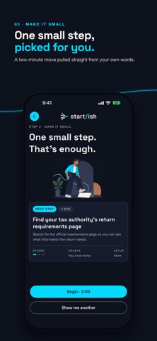 start/ish screenshot 3