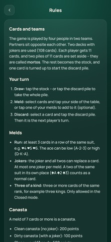Mesa 11: Buraco Card Game screenshot 5