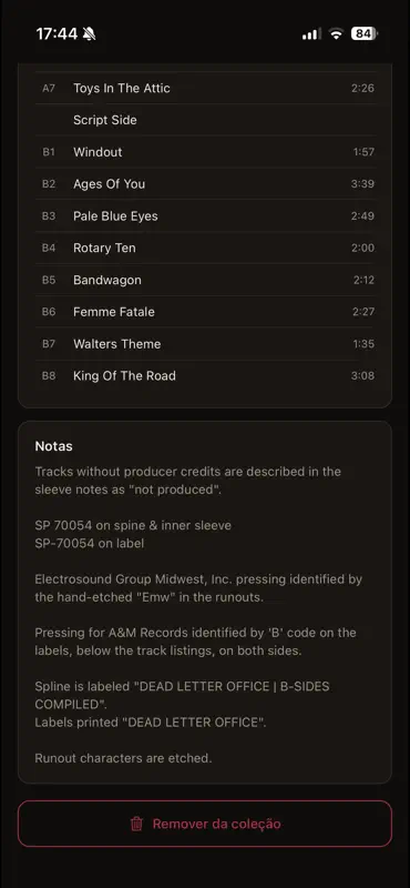 Vinyl Collector screenshot 4 of 7