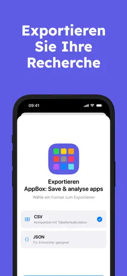 Screenshot von AppBox: Apps Speichern auf dem iPhone 5