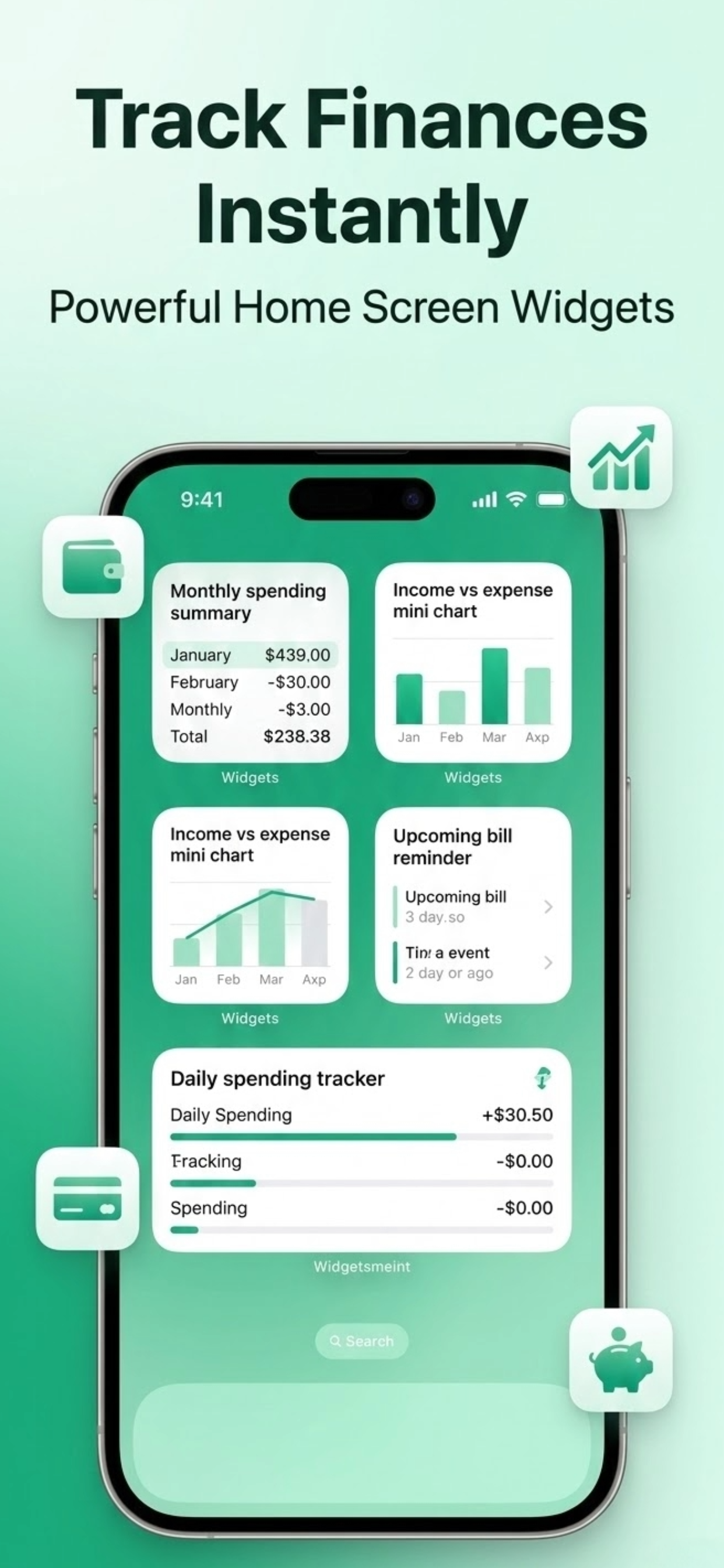 PaidIt: Income & Bill Tracker