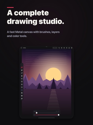 FORMA: Draw, Paint & Sketch iPad screenshot