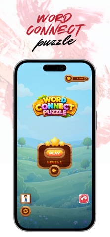 Word Puzzle Connect Brain Game iPhone screenshot