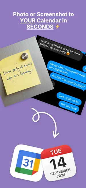 Photo to Calendar: Calensnap screenshot 1