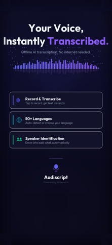 Audiscript Screenshot 1 of 5