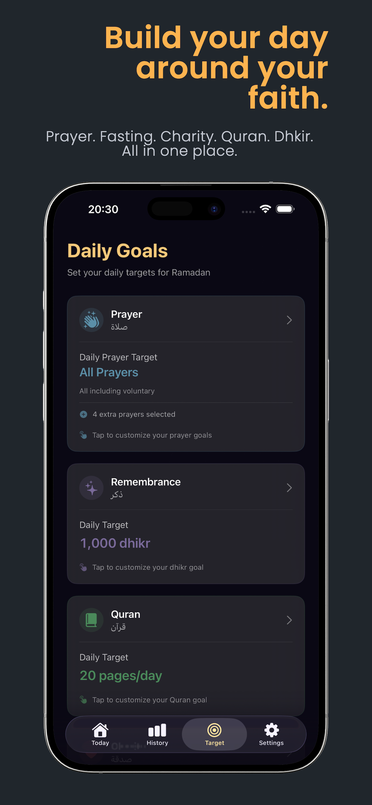 Noor - Daily Ibadah Tracker