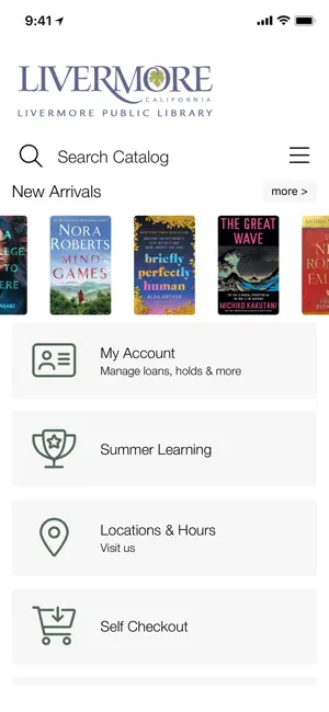 Livermore Public Library screenshot 1