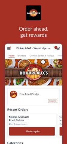 Boudreaux's Cajun Kitchen Screenshot 1 of 4
