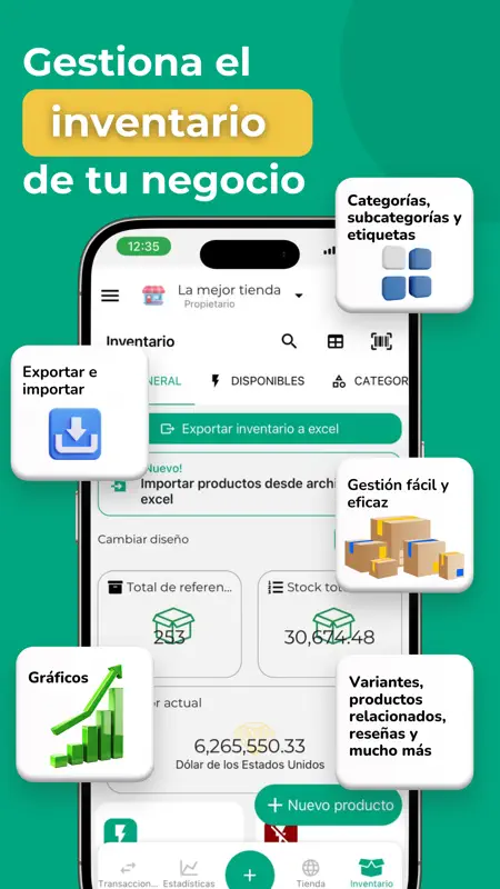 Ganvent: Crea tu tienda online screenshot 5 of 9