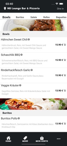 N8 Lounge Bar & Pizzeria screenshot