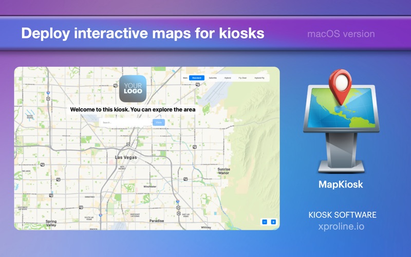 MapKiosk screenshot