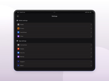 Cake Wallet Screenshot 3