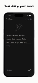 triday: daily diary screenshot