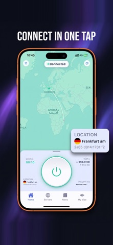 MegaV VPN: Fast & Secure VPN Screenshot 1 of 5
