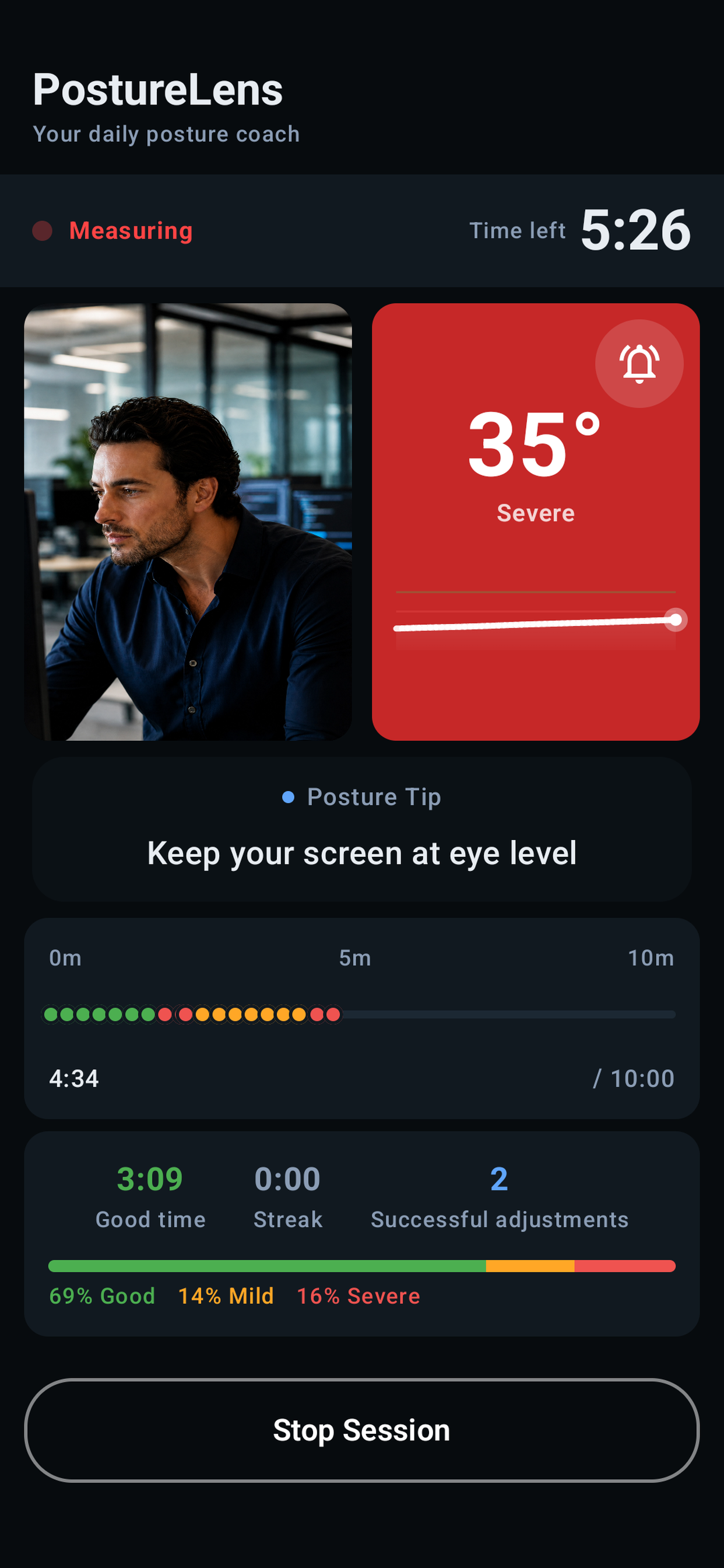 PostureLens: AI Posture Coach screenshot 3