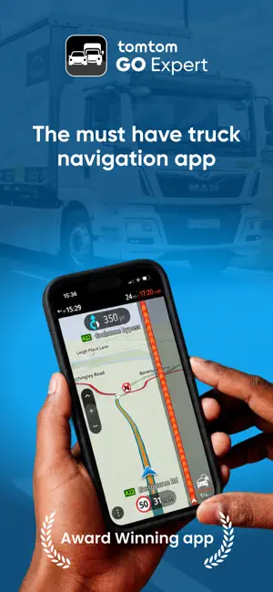 TomTom GO Expert: Truck GPS screenshot 1