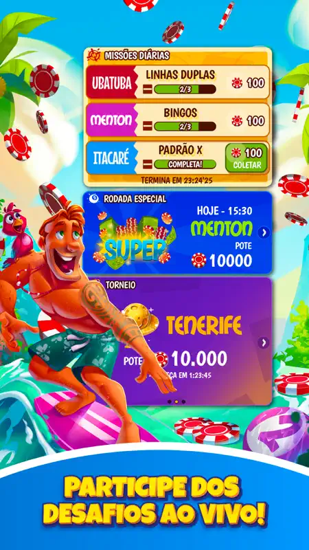 Praia Bingo: Jogo de Bingo screenshot 6 of 7