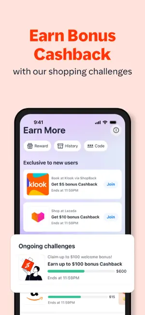 ShopBack: Cashback & Rewards iPhone screenshot 6