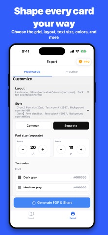 Print Flashcards - FlashPrint Screenshot 5 of 7