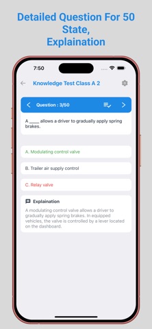 CDL Practice Test 2025 Screenshot 2 of 5
