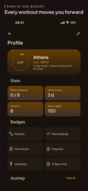 Calitracker: Calisthenics screenshot 4