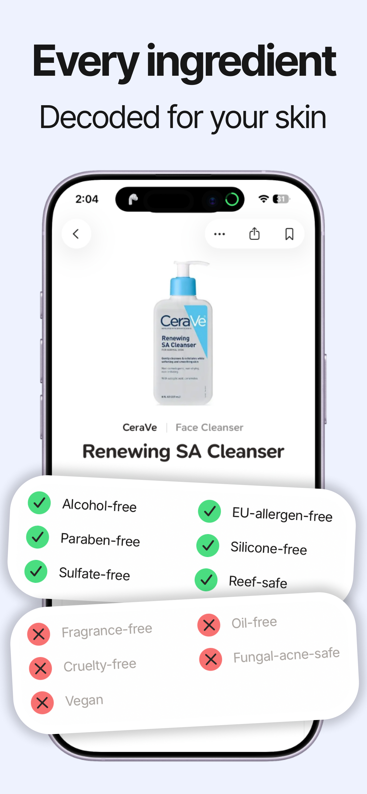 SkinSort - Skincare Scanner screenshot 3