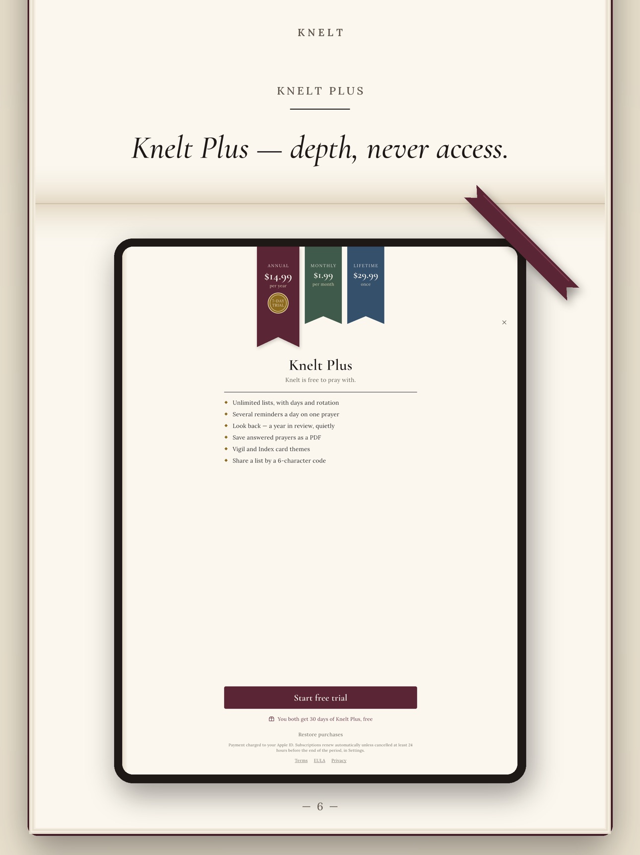 Screenshot 12 of Knelt: Prayer Journal & List