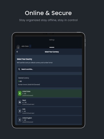 Money Manager - Budget Coach iPad screenshot