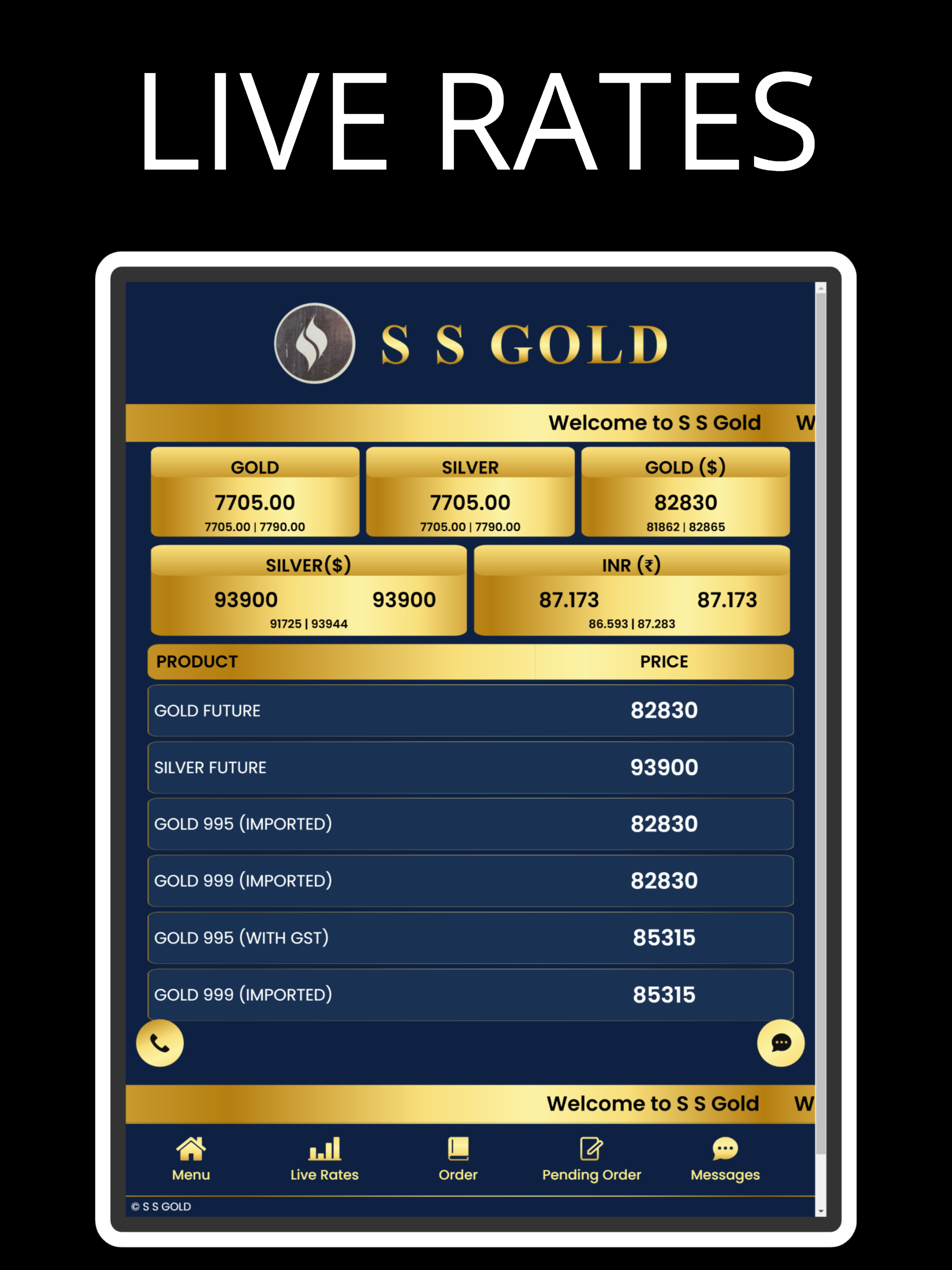 S S Gold LIve screenshot 10