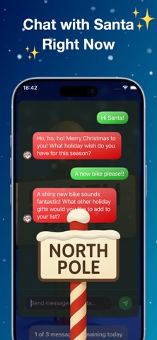 Chat with Santa: AI Magic Screenshot 3 of 5