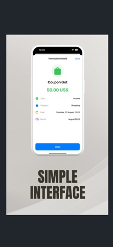 Dollar Count: Budget App Screenshot 2 of 3