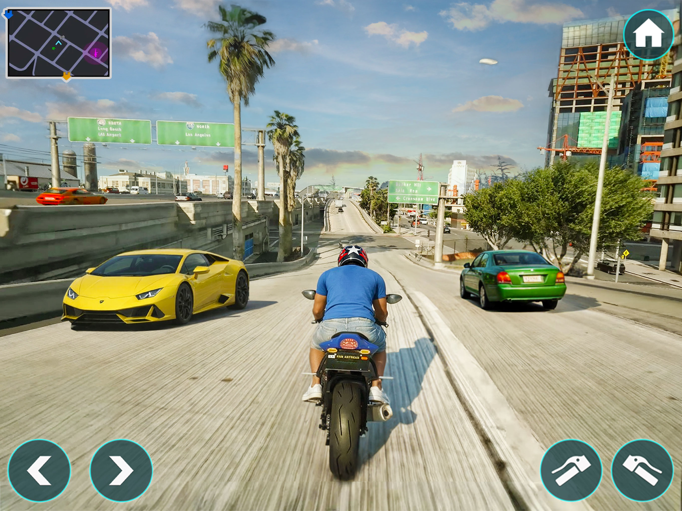 Street Bike Game: Moto Wheelie