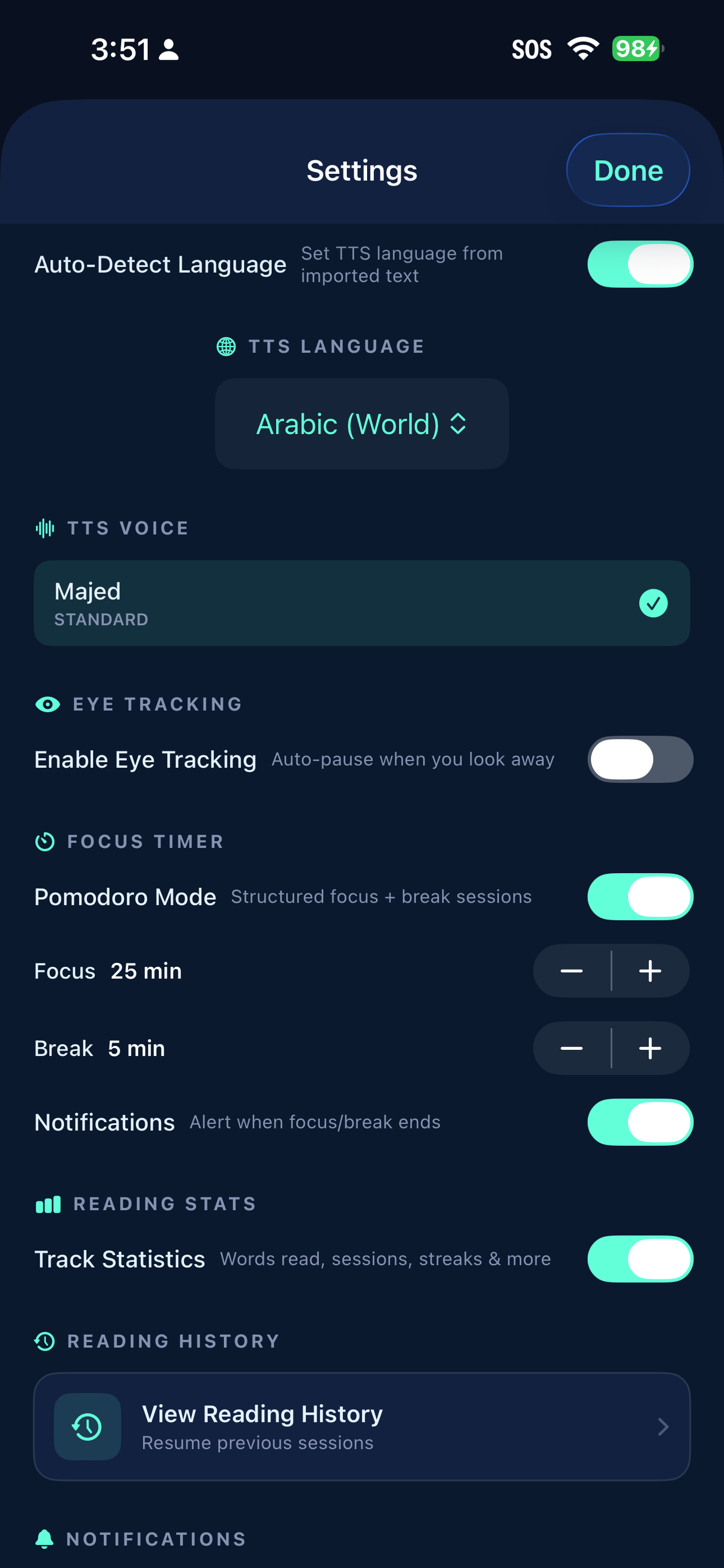 FlowSpeedReader screenshot 9