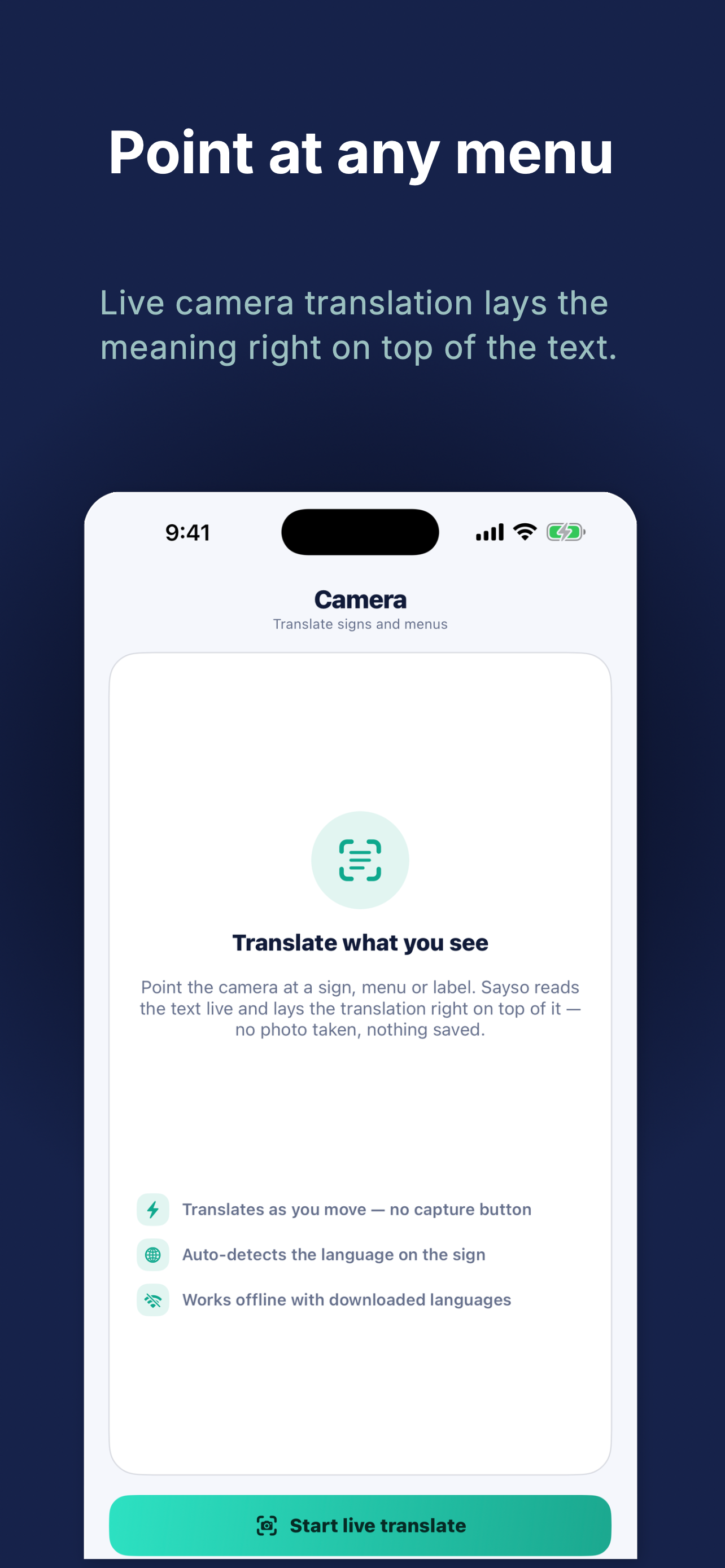 Sayso: AI Voice Translator screenshot 5