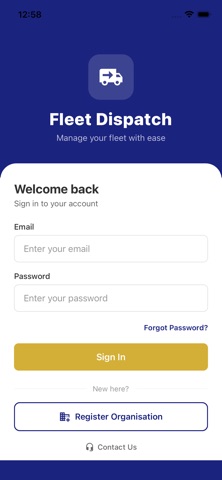 Fleet Dispatch: Trip Manager Screenshot 1 of 7