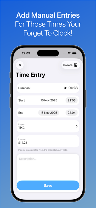 Hours Tracker: TiKC Screenshot 7 of 9