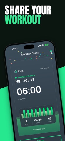 Interval Timer for HIIT | Cero Screenshot 8 of 8