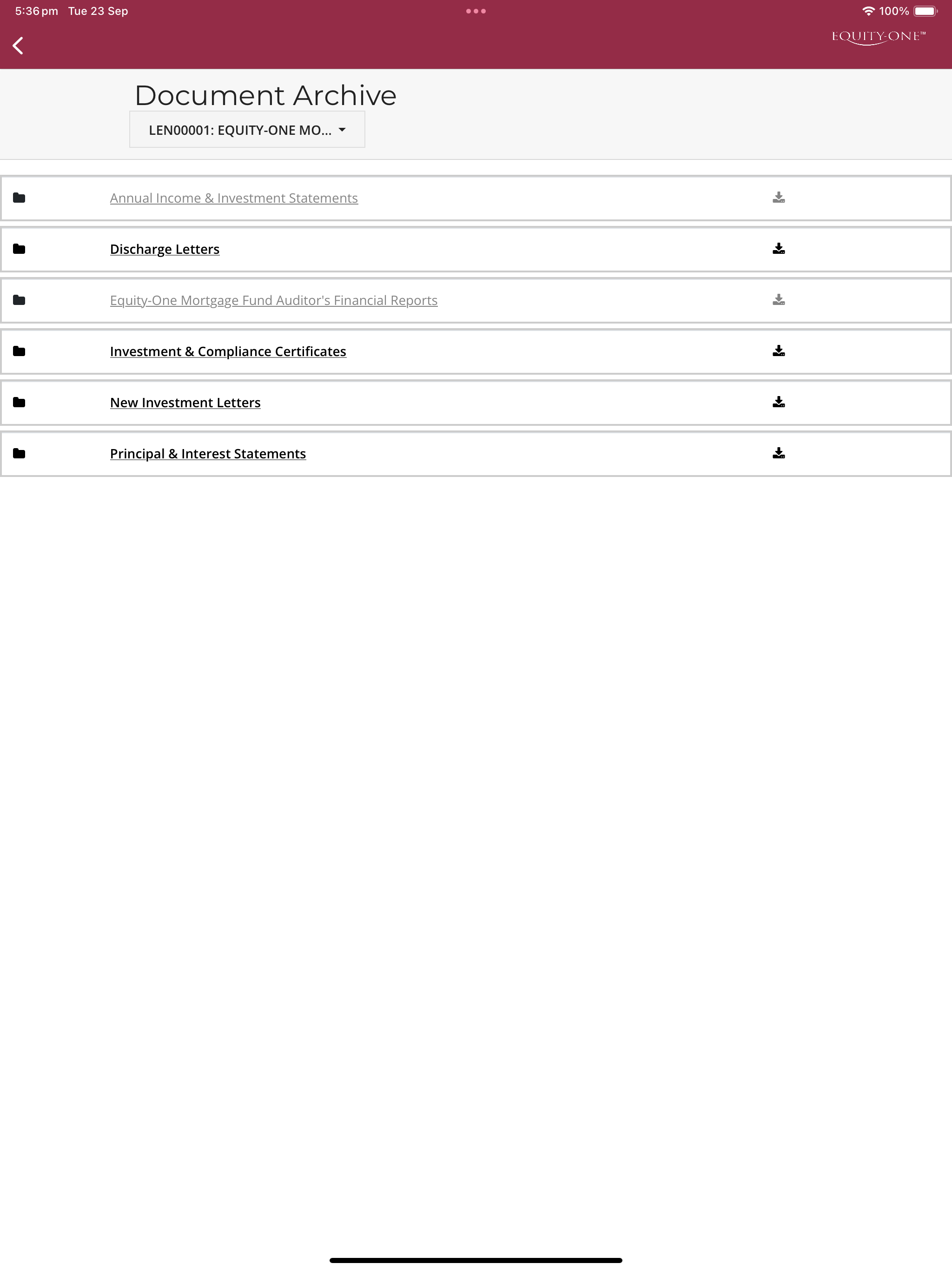 Equity-One screenshot 8