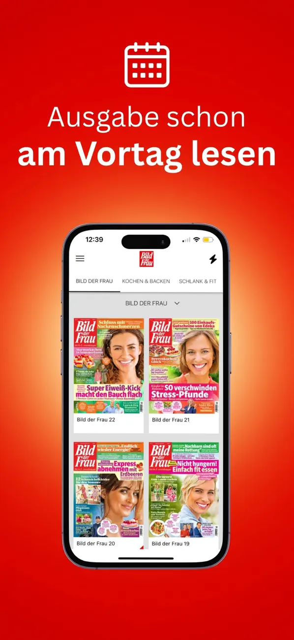 Screenshot #1 pour BILD der FRAU – E-Paper