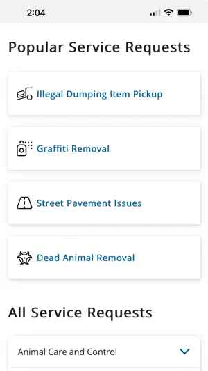 MyLA 3-1-1 screenshot 2