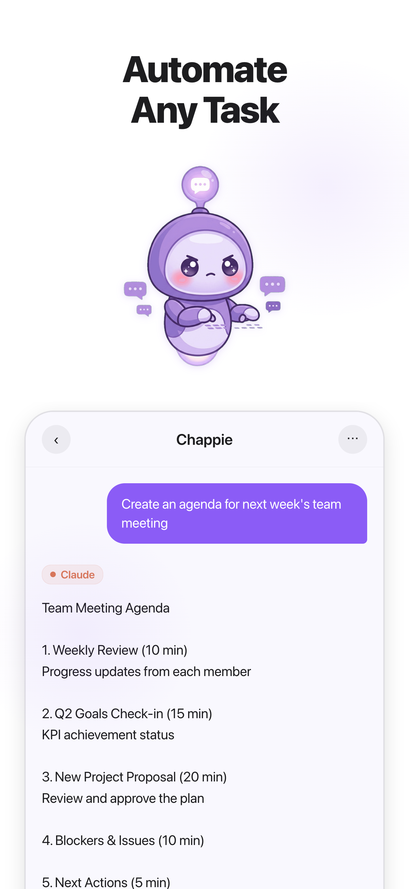 AI Chat Assistant - Chappie