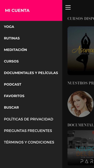 Televisión Consciente - Yoga Screenshot