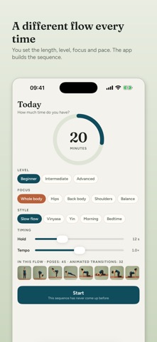Yoga Poses: Flows & Stretching Screenshot 1 of 6