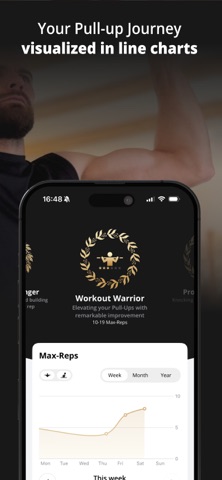 GOLDEN Bars - Pull ups & Dips Screenshot 2 of 10