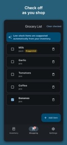 FreshTrack - Kitchen Inventory screenshot