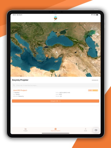 JeoLOG iPad screenshot