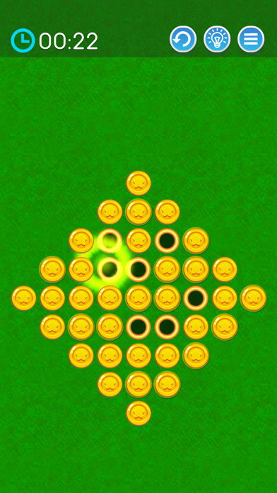 Peg Solitaire Ultra-MarbleJump Screenshot