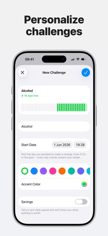 Habit Breaker - ReLess iPhone screenshot