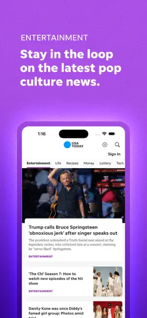 USA TODAY: US & Breaking News iPhone screenshot 6